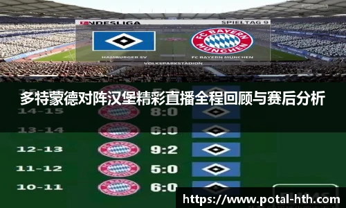 多特蒙德对阵汉堡精彩直播全程回顾与赛后分析